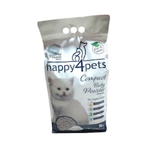 Happy4pets Baby Powder Kokulu İnce Taneli Topaklaşan Bentonit Kedi Kumu 10 KG