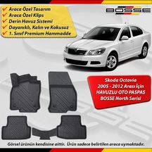 Skoda Octavia Paspas Araca Özel Hb / Sedan 1z/a5 Paspas 2005 2012 Derin Havuzlu Paspas Serisi