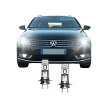 Megamarket06 Vw Passat B7 Led Kısa Far Ampulü H7 Mini Led 2'li Set