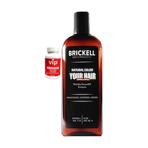Hubrendy Sh Brickell Erkeklere Özel 237 Ml Saçsakal Beyazlıkgiderici Şampuan + Vip Erkekler Için Büy