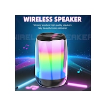 Pulse5 Mini Bluetooth Hoparlör Tws Özellikli Led Işıklı Kablosuz Speaker Ses Bombası