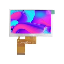 4.3 İnç Renkli Tft Lcd Ekran - 480x272, Rgb 24bit, 16.7m Renk