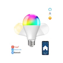 Akıllı Ampül 9w Mobil Uygulama Kontrollü Rgb Renkler Gece Lambası Çocuk Odası Dekoratif Diğer