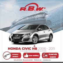 RBW Honda Civic HB 2006 - 2011 Ön Muz Silecek Takım
