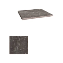 Laminat Masa Tablası 100x100 - Dark Emperador Çok Renkli