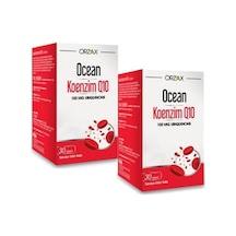 Ocean Koenzim Q10 100 MG Ubikinon 30 Kapsül 2'li