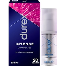 Durex Intense Kadın Uyarıcılı Jel + Kırmızı Deri Göz Maskesi + Hediye