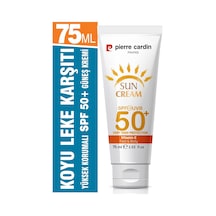 Pierre Cardin Spf 50 Leke Karşıtı Yüksek Koruyucu Yüz Güneş Kremi 75 Ml Normal Ve Kuru Ciltler İçin