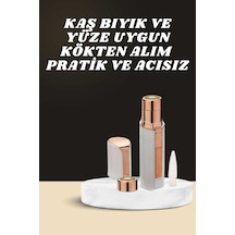 Kaş - 236 - Bk Ve Yüz Epilasyon Aleti Ve Titreşimli Yüz Temizleme Masaj Aleti - Kmrsfres - İkili Set