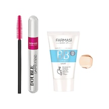 Farmasi Double Lash Extend Çift Etkili Maskara Ve 01 Bb Krem