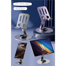 Lexroo Premium Full Metal Masaüstü Tablet Ve Telefon Standı