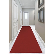 Bordo Düz Sade Protokol Halısı Yolluk Özel Ölçülü Vh061n11