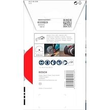 1x Pro Acz 85 Eıb Starlock Testere Ucu Demir İçermeyen Metaller, Dolu Laminant Vinil, Pvc, Ø 85 Mm, Professional Aksesuar Çok Fonksiyonlu Makine