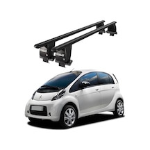 Royal Citroen C-zero 2010 Ve Sonrası Uyumlu Siyah Kilitli Ara Atkı Port Bagaj Tavan Barı