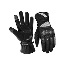 Pazly Kışlık Motosiklet Eldivenleri - Su Geçirmez, Rüzgara Dayanıklı, Dokunmatik Ekran Uyumlu, Kısa Kol Dizaynı