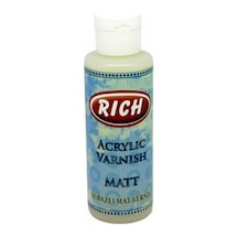 Rich Su Bazlı Vernik Mat Matt Acrylic Varnish 120 Cc.