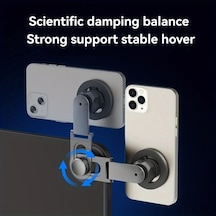 Dashanshop Manyetik Araç Telefon Tutucu At-25a 360 Dönebilir Tutkal Tabanlı Navigasyon Tutacağı