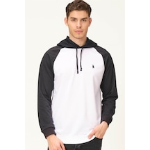 V4005 Dewberry Erkek Sweatshırt-beyaz-lacivert Beyaz-lacivert V4005 Dewberry Erkek Sweatshırt-beyaz-lacivert Beyaz-lacivert