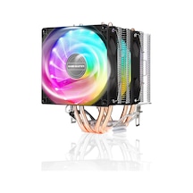 Game Master Gm-420 2 Fanlı 4 Bakır Borulu Rgb Kule Tipi Cpu Fan