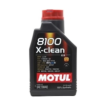 Motul 8100 X-Clean C3 5W-40 Tam Sentetik Motor Yağı 2 x 1 L