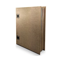 Ahşap Kitap Kutu Büyük Boy (35X25Cm)