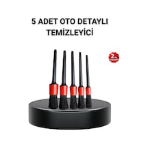 Lvsqvr 5 Li Detay Temizlik Fırçası Seti Araç İç Dış Jant Motor Çok Amaçlı