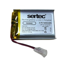 Tedar Sertec 103040 3.7v 1200mah Li-polymer Pil Devreli/1.5a Najmaddin