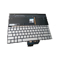 Hp 918027-141, 907335-141 Notebook Klavyesi -gümüş - Tr - Işıklı