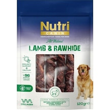 Nutri Canin Rawhide Kuzu Etli Köpek Ödülü 120 G