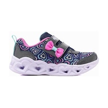 Skechers Heart Lıghts Boogıe Land Bebek Günlük Işıklı Ayakkabı 303258n-nvmt Lacivert Renkli
