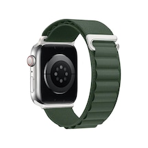 Apple Watch Se 2022 44mm İçin Kordon Alps Spin Yeşil Watch Se 2022 44mm İle Uyumlu Kordon - Yeşil Çok Renkli