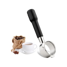 3 Kulak Paslanmaz Çelik Dipsiz Portafilter 54 Mm Siyah