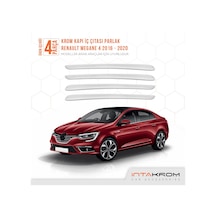 Renault Megane 4 Krom İç Kapı Çıtası 4 Parça 2016 - 2022