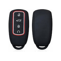Chery Tiggo 8 Pro Max & Tiggo 7 Pro Max Avatgarde & Omoda 5 Pro Silikon Anahtar Kılıfı Siyah