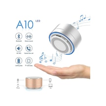 Dongjing A10 Kablosuz Bluetooth Hoparlör Küçük Çelik Tabanca
