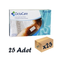 OctaCare Şeffaf Pedli Su Geçirmez Yara Örtüsü Tekli Steril Paket 9 CM x 15 CM 25 Adet Tekli Steril Paket