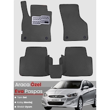 Hyundai Accent Blue 2011-2018 Uyumlu Eva Paspas Tam Set Araca Özel,kolay Montaj 184