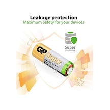 Gp Batteries Gp23a Süper Alkalin 23a/mn21/v23ga Boy Pil, 12 Volt, 5&apos Li Kart, Bakır/beyaz/yeşil