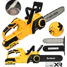 Assur Asr785 21v Çift Akü Testere Sarı