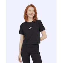 Kappa Khloe Tshirt Kadın Siyah Regular Tişört