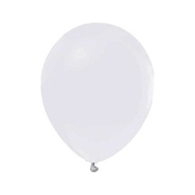 Balon Düz 12 İnc Jojo Balloons Beyaz Pk:100 Çok Renkli
