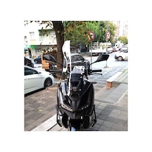 Motocam Barossa Adv 125 Ön Cam 2025-2026 Model 65cm Şeffaf Renkli 4mm Orta Boylu