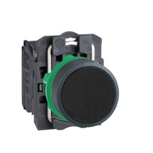 Xb5-aa21 Yaylı Buton Siyah 1na