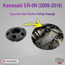 Kawasaki Er-6n 2009-2016 Uyumlu Şasi Kadro Deliği Kapağı