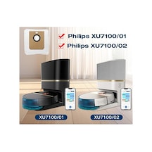 Philips 7000 Serileri Homerun Aqua İle Uyumlu 1 Adet Ana Fırça 4 Adet Toz Torbası