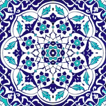 Armada Çini 20x20 Cm Ac 92 Osmanlı Mavi Beyaz Kütahya Çini Karo