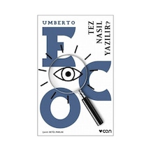 Tez Nasıl Yazılır? -  Umberto Eco -  Can Yayınları