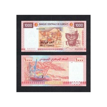 Cibuti Djibouti 2005 Yılı 1000 Francs Kağıt Para Çil Unc Koleksiyon Para Nadir