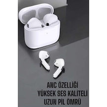 Zenvia Beyaz Yeni Nesil Pro Bluetooth Kulaklık Yüksek Ses Kaliteli Anc Özelliği Znv2026