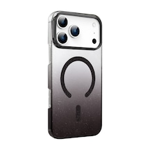 Apple iPhone Uyumlu - 17 Pro Max Glossy Magsafe Kapak - Siyah